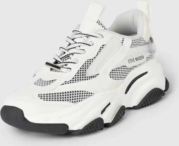 Steve Madden Sneakers met labelprint model 'POSESSION'