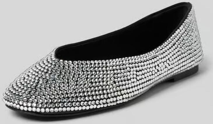 Steve Madden Ballerina's met strass-steentjes model 'DARTS' - Foto 2