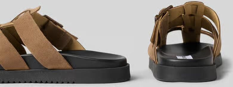 Steve Madden Clogs van leer met doornsluiting model 'Mamba' - Foto 2
