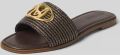 Steve Madden Instappers met logodetail model 'Kora' - Donkerbruin