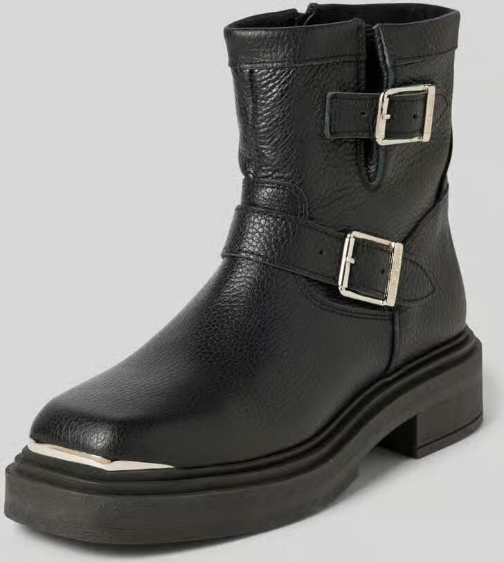 Steve Madden Leren laarzen met doornsluitingen model 'CHOICE'