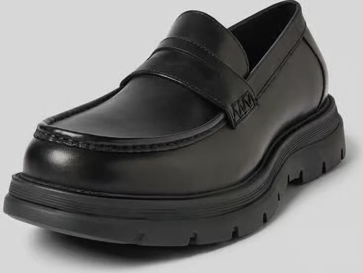 Steve Madden Leren loafers met schachtbrug model 'RAIDEN'