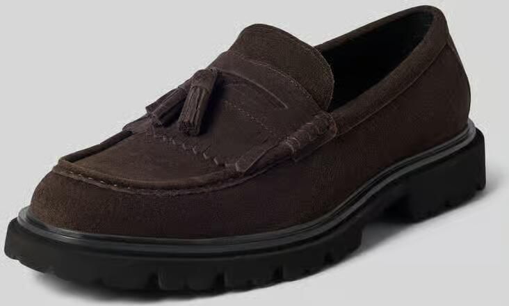 Steve Madden Loafers van leer model 'Horst-O'