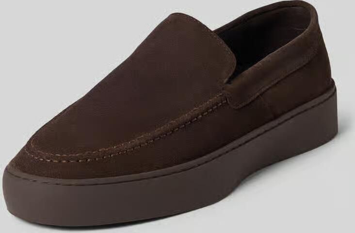 Steve Madden Loafers van runder suède met rubberzool model 'Leyton'