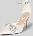 Steve Madden Bruidsschoenen met strass-steentjes model 'Last Dance' - Ecru