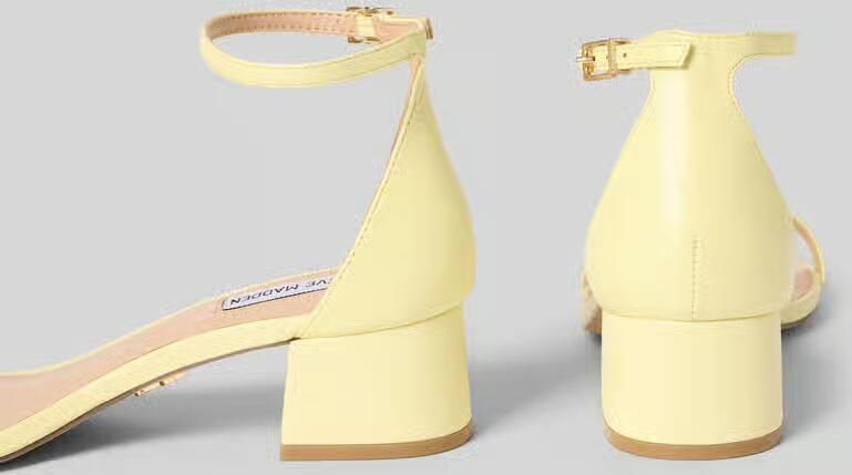 Steve Madden Sandaaltje van leer met blokhak model 'Gena' - Foto 2