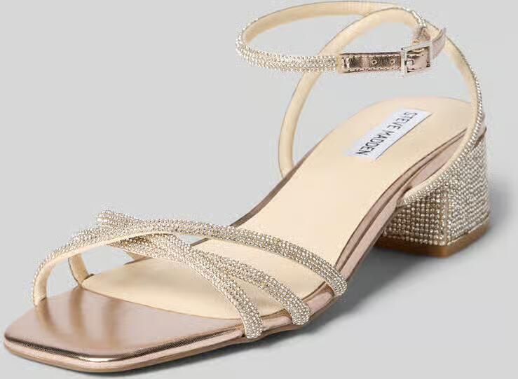 Steve Madden Sandaaltjes met all-over strass-steentjes model 'Cerena'