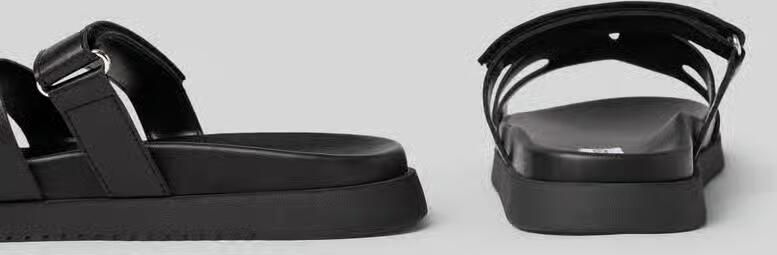 Steve Madden sandaaltjes van leer met klittenbandsluiting model 'Missile' - Foto 16