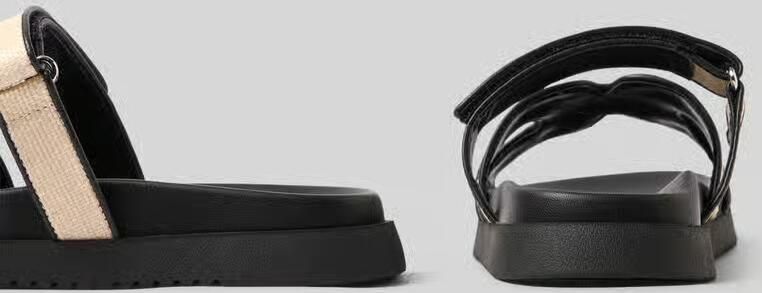 Steve Madden sandaaltjes van leer met klittenbandsluiting model 'Missile' - Foto 2