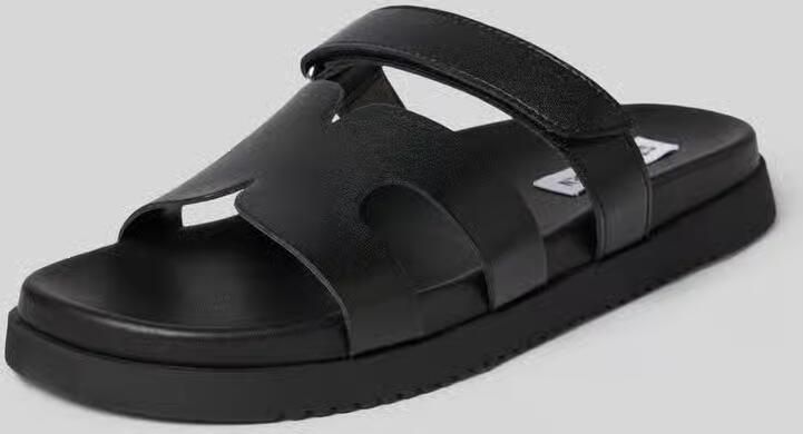 Steve Madden sandaaltjes van leer met klittenbandsluiting model 'Missile' - Foto 17