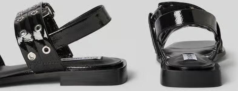 Steve Madden Zwarte Patent Saria E Sandalen Schoenen - Foto 9