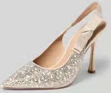 Steve Madden Slingback-pumps met strass-steentjes model 'Brylie'