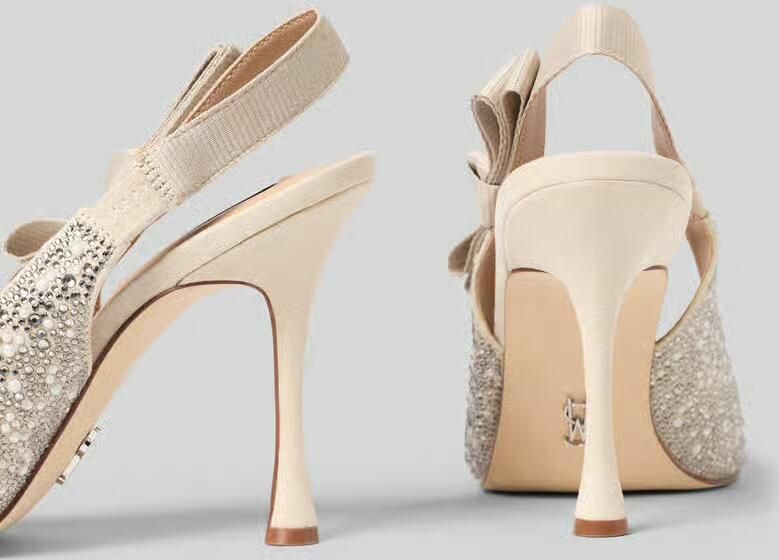 Steve Madden Slingback-pumps met strass-steentjes model 'Brylie' - Foto 2