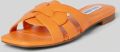 Steve Madden Slippers in effen design model 'VCAY' - Oranje