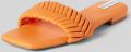 Steve Madden Slippers in gevlochten look model 'ALLURE' - Oranje