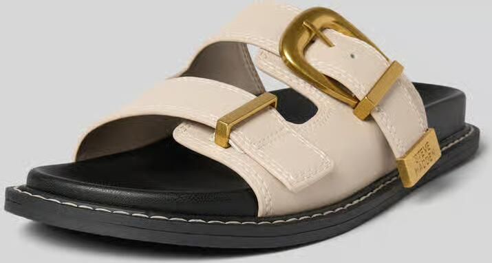 Steve Madden Slippers met doornsluiting en labeldetail model 'ARCH' - Foto 5