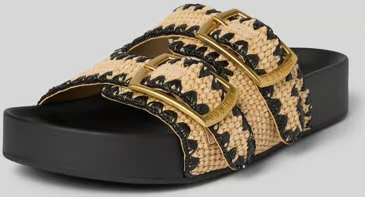 Steve Madden Slippers met labeldetails model 'ON DECK'