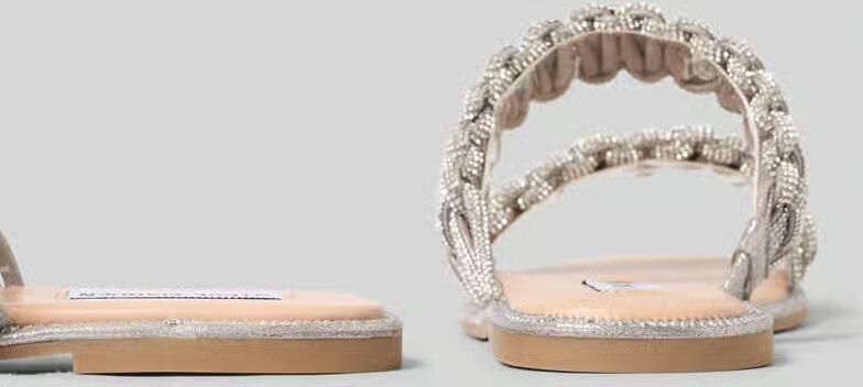 Steve Madden Slippers met strass-steentjes model 'Nyssa' - Foto 2