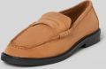 Steve Madden Sneaker van leer met sierband model 'Adison' - Camel