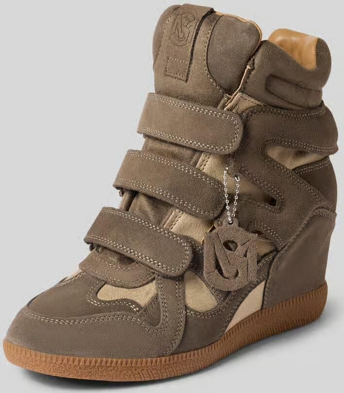Steve Madden Sneakers van leermix model 'Mavis' - Foto 17