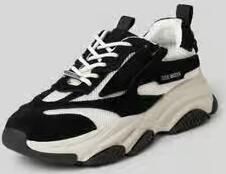 Steve Madden Sneakers van mix van leer en textiel model 'Possess-H2'