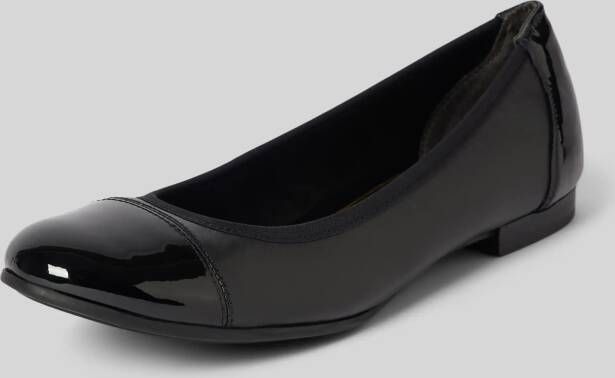 Tamaris Ballerina's blockhak business schoen instapschoen met elastische afwerking - Foto 20