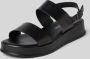 Tamaris Zwarte Casual Platte Sandalen voor Vrouwen Black Dames - Thumbnail 5