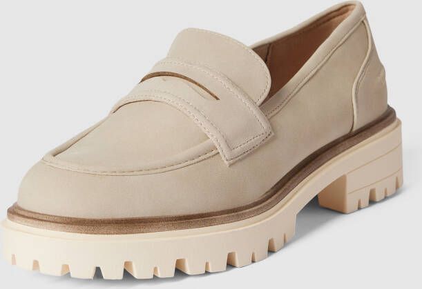 tamaris Penny loafers met plateauzool