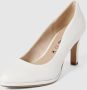 Tamaris Witte Leren Business Pumps White Dames - Thumbnail 3