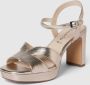 Tamaris Sandalen met hak goud Synthetisch Dames - Thumbnail 5