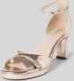 Tamaris Metallic Gouden Vegan Sandalette met 7 5 cm Hak Yellow Dames - Thumbnail 6