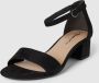 Tamaris Zwarte Casual Platte Sandalen Black Dames - Thumbnail 6