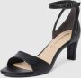 Tamaris Zwarte Vegan Sandalette met 6 5 cm Hak Black Dames - Thumbnail 3