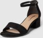 Tamaris Blauwe Suede Sandalette met Harde Hiel Blue Dames - Thumbnail 5