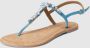 Tamaris Sandalen zomerschoen sandaal blokhak met steentjesversiering - Thumbnail 5