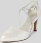 Tamaris Metallic Gouden Vegan Sandalette met 7 5 cm Hak Yellow Dames - Thumbnail 45