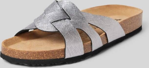 tamaris Slippers in metallic