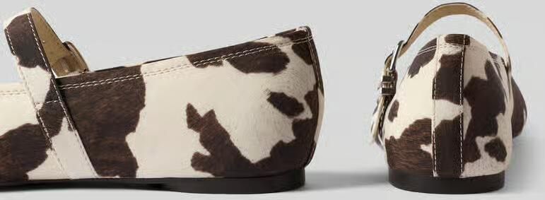 Tamaris Ballerina met dierenprint model 'COW MARY JANE' - Foto 2