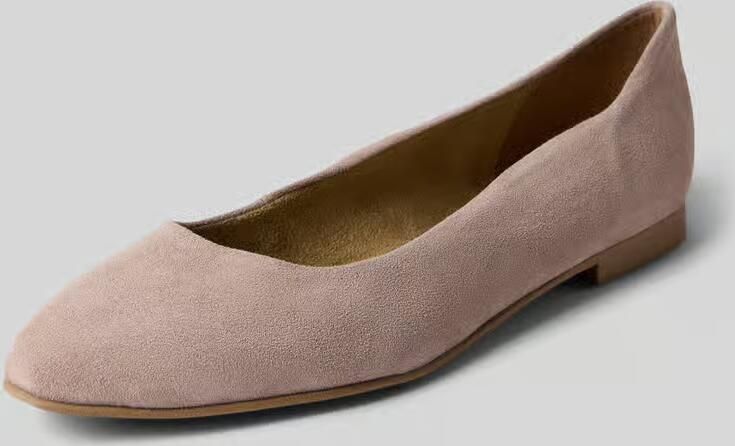 Tamaris Leopard Ballerina's taupe Leer Dames - Foto 5