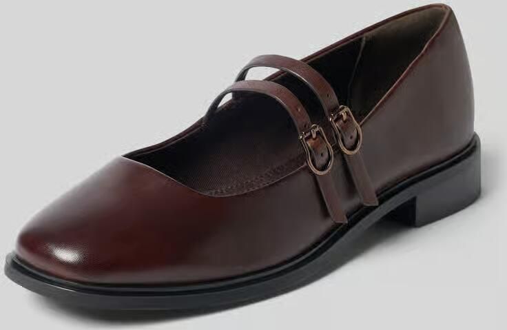 Tamaris leren ballerina 1-22131-45 001 dames damesschoenen M2423145 zwart - Foto 11