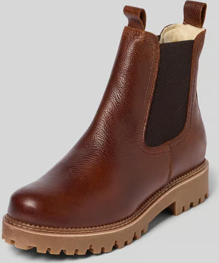 Tamaris dames leren Chelsea-laars 1-26494-45-305 Warm voering M2649445 Bruin - Foto 2