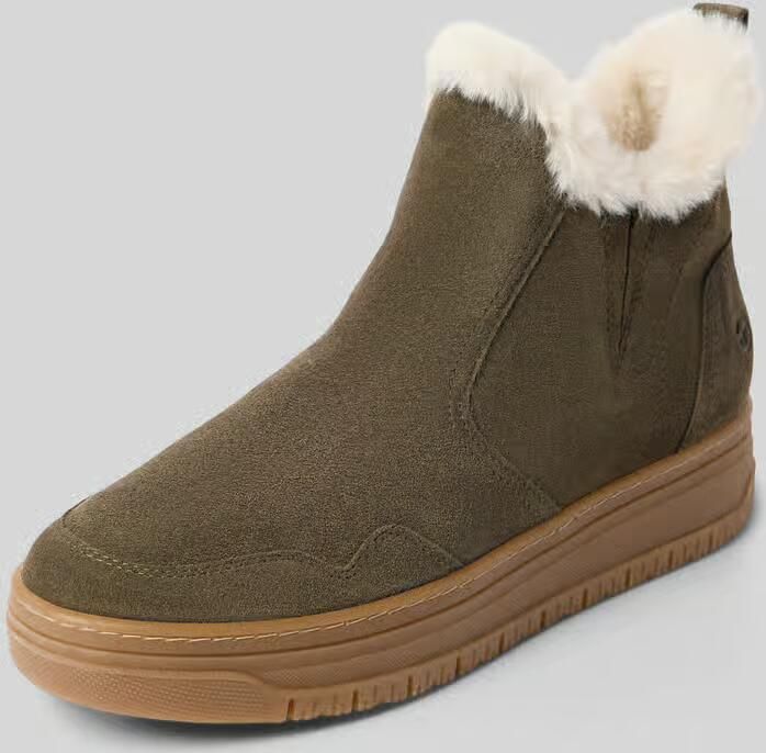 Tamaris Chelsea boots van puur leer