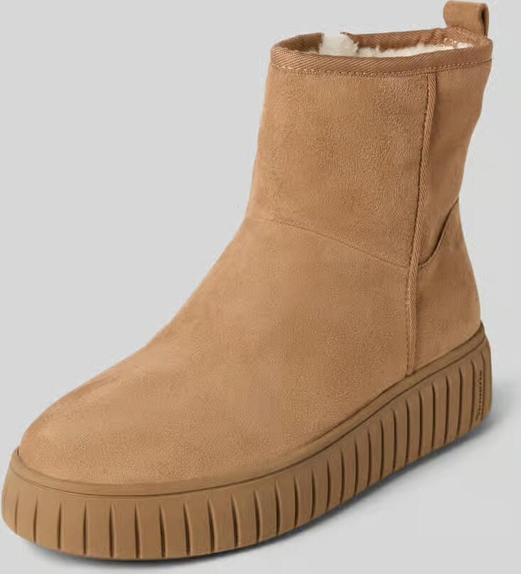 Tamaris Chelsea boots van puur rundleer