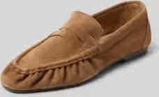 Tamaris loafers van echt leer