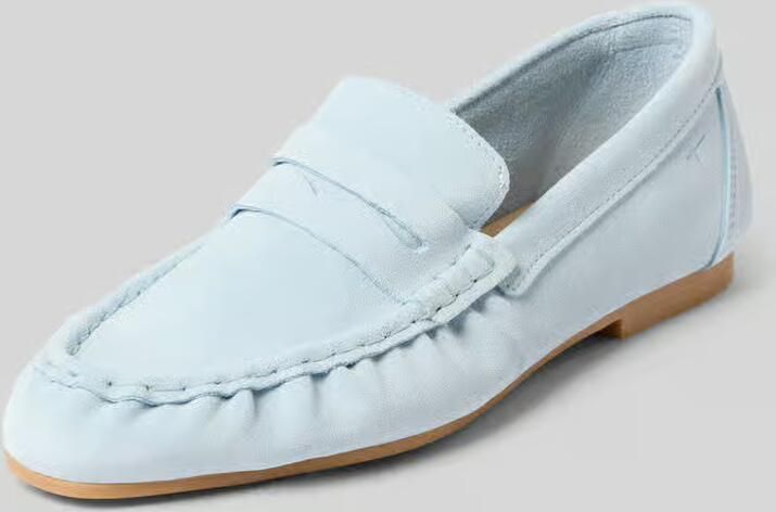 Tamaris loafers van echt leer