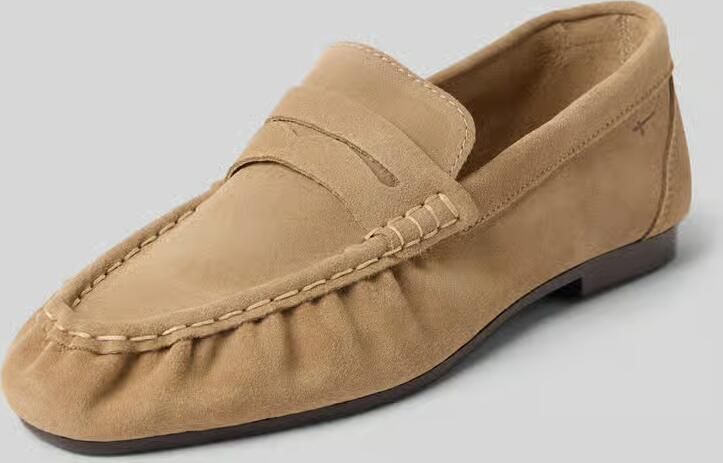 Tamaris loafers van echt leer