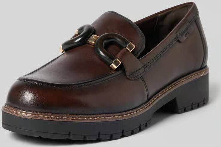 Tamaris dames leren slippers 1-24740-47-001 dames loafers zwart - Foto 6