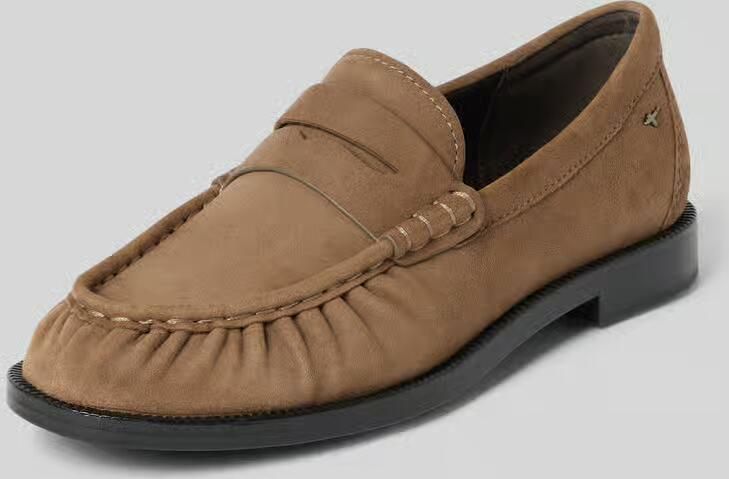 Tamaris leren sslippers 1-24251-47-341 beige - Foto 7