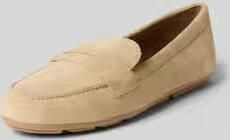 Tamaris Loafers van echt suède