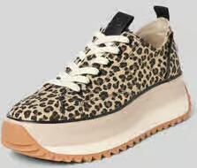 Tamaris low top sneakers met plateauzool